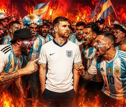 El infierno que le espera a los aficionados ingleses ante Argentina