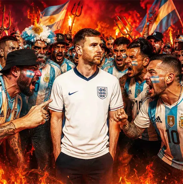 El infierno que le espera a los aficionados ingleses ante Argentina