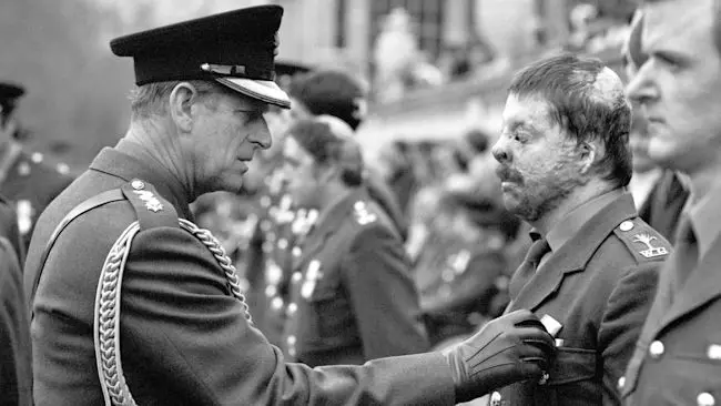 Simon Weston,&nbsp;exsoldado de la Guardia Galesa&nbsp;y uno de los veteranos brit&aacute;nicos m&aacute;s conocidos de la Guerra de las Malvinas