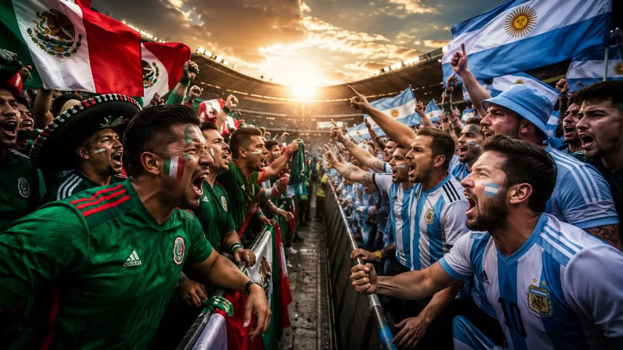  Aficionados de Argentina agreden a mexicano 