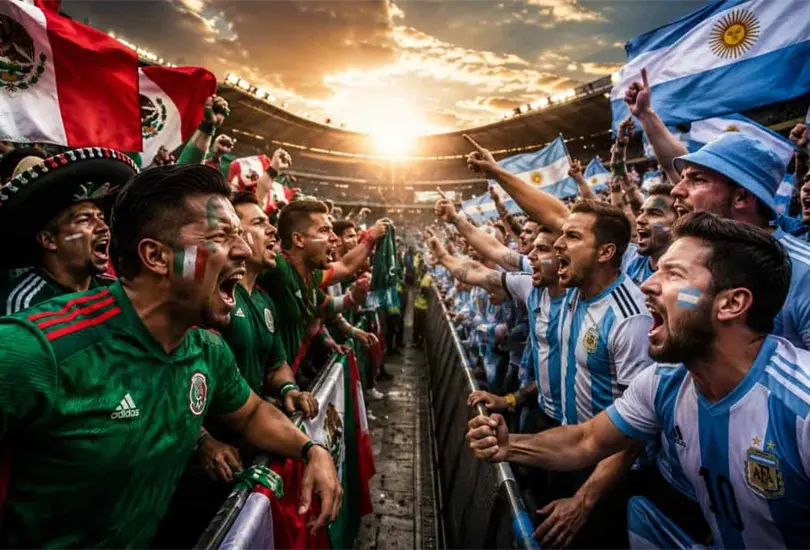 Aficionados de Argentina agreden a mexicano Aficionados de Argentina agreden a mexicano