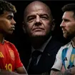 &iquest;Casualidad? Espa&ntilde;a vs Argentina la final que FIFA traz&oacute; hace meses