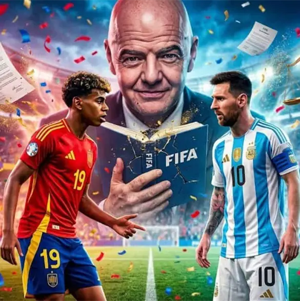 FIFA rompe reglas en la Final España vs Argentina del Mundial 2026 FIFA rompe reglas en la Final España vs Argentina del Mundial 2026