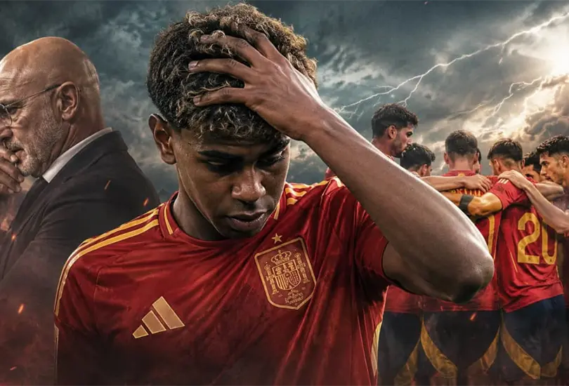 Gran problema de España previo a la final Gran problema de España previo a la final