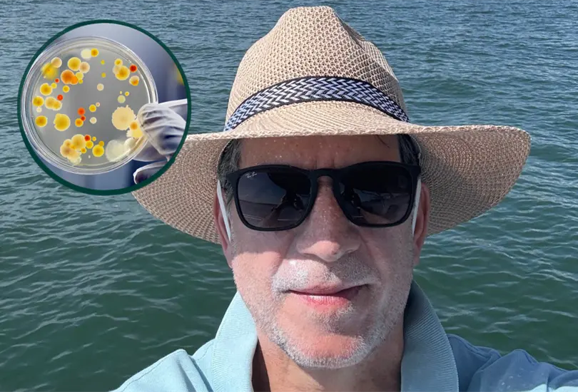 Javier Alarcón compartió en redes el diagnóstico de ciclosporiasis Javier Alarcón compartió en redes el diagnóstico de ciclosporiasis