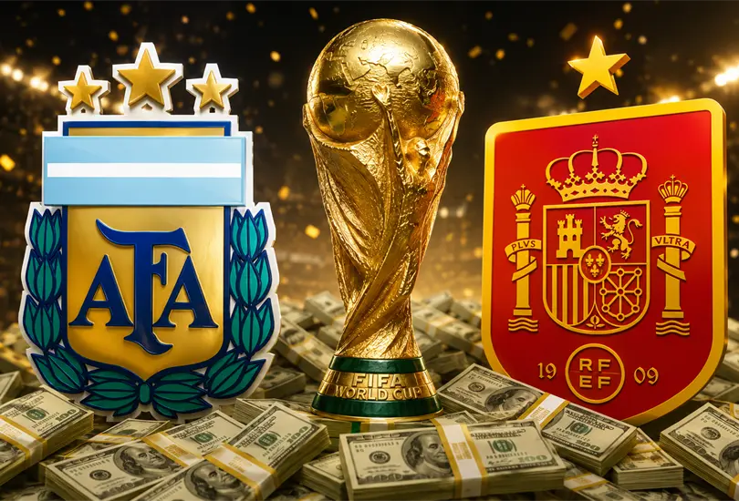 Esta es la millonada que se embolsará el Campeón del Mundo 2026 Esta es la millonada que se embolsará el Campeón del Mundo 2026