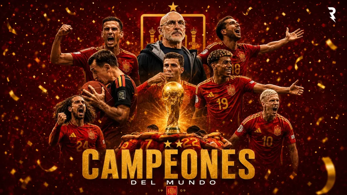  España Campeón del Mundo 