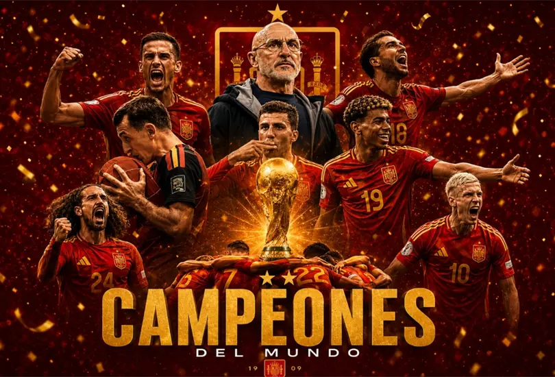 España Campeón del Mundo España Campeón del Mundo