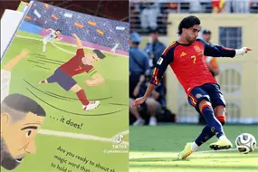 Un libro infantil "predijo" la Final... &iexcl;y hasta el gol de Ferran Torres!