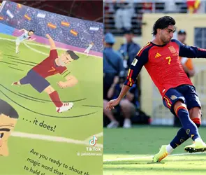 Un libro infantil "predijo" la Final... ¡y hasta el gol de Ferran Torres! Un libro infantil "predijo" la Final... ¡y hasta el gol de Ferran Torres!