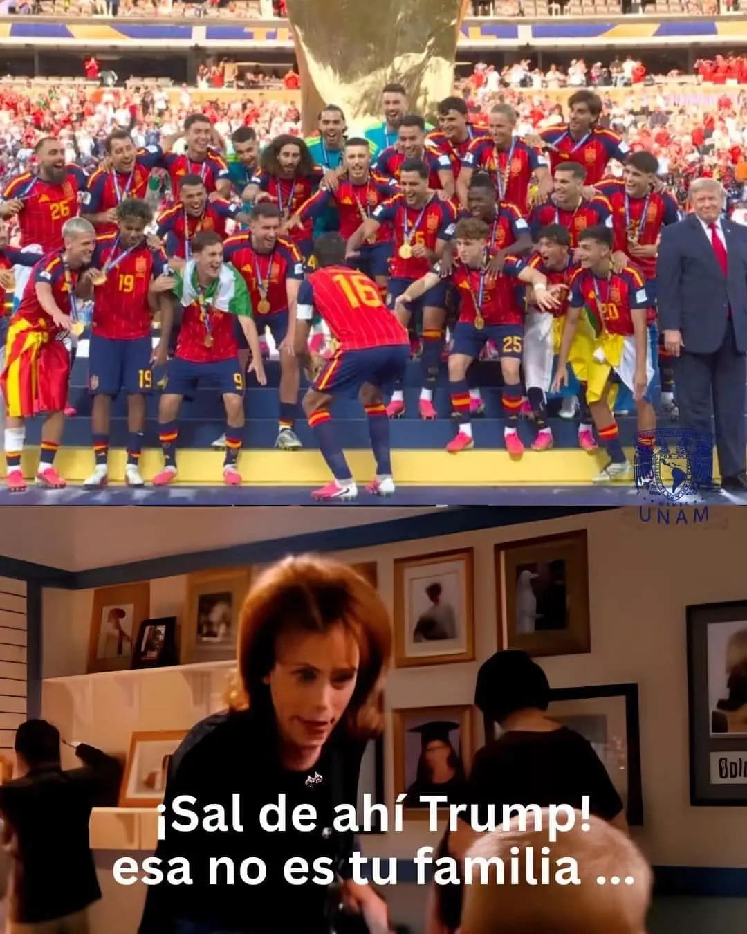 Trump sal de ahí Trump sal de ahí