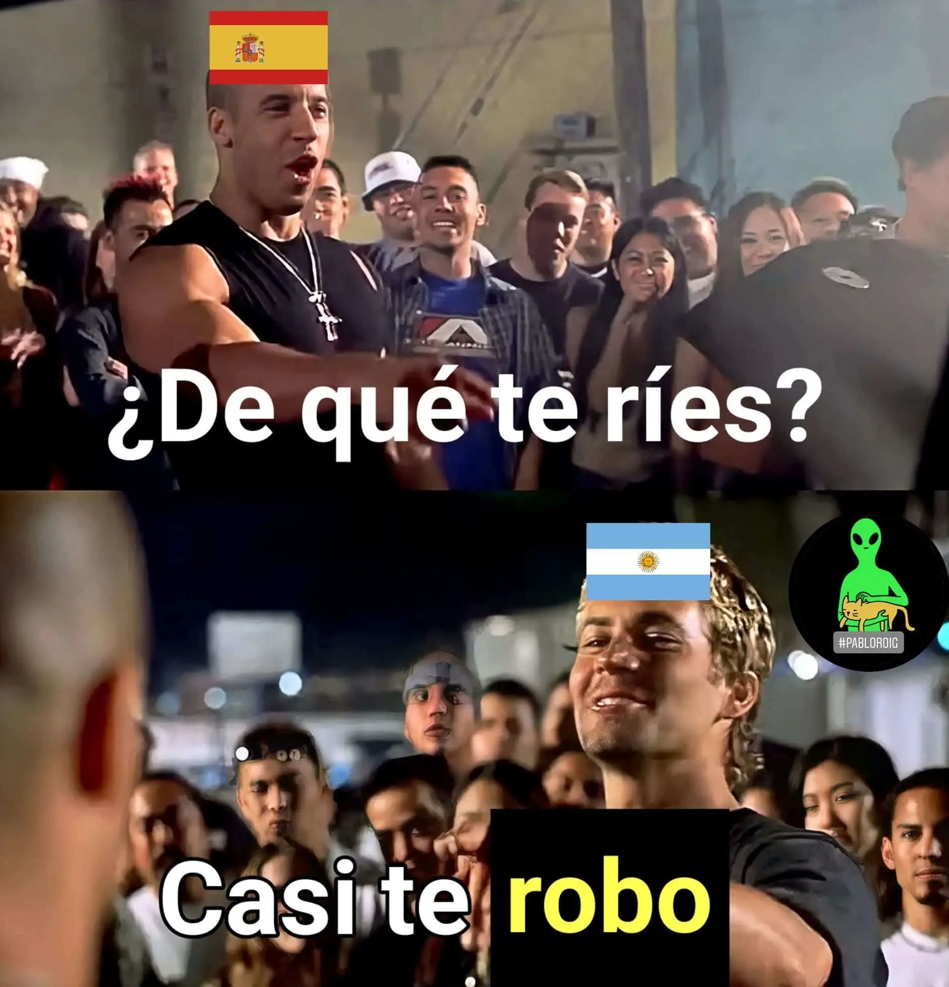 Casi roba Argentina pero se evitó Casi roba Argentina pero se evitó