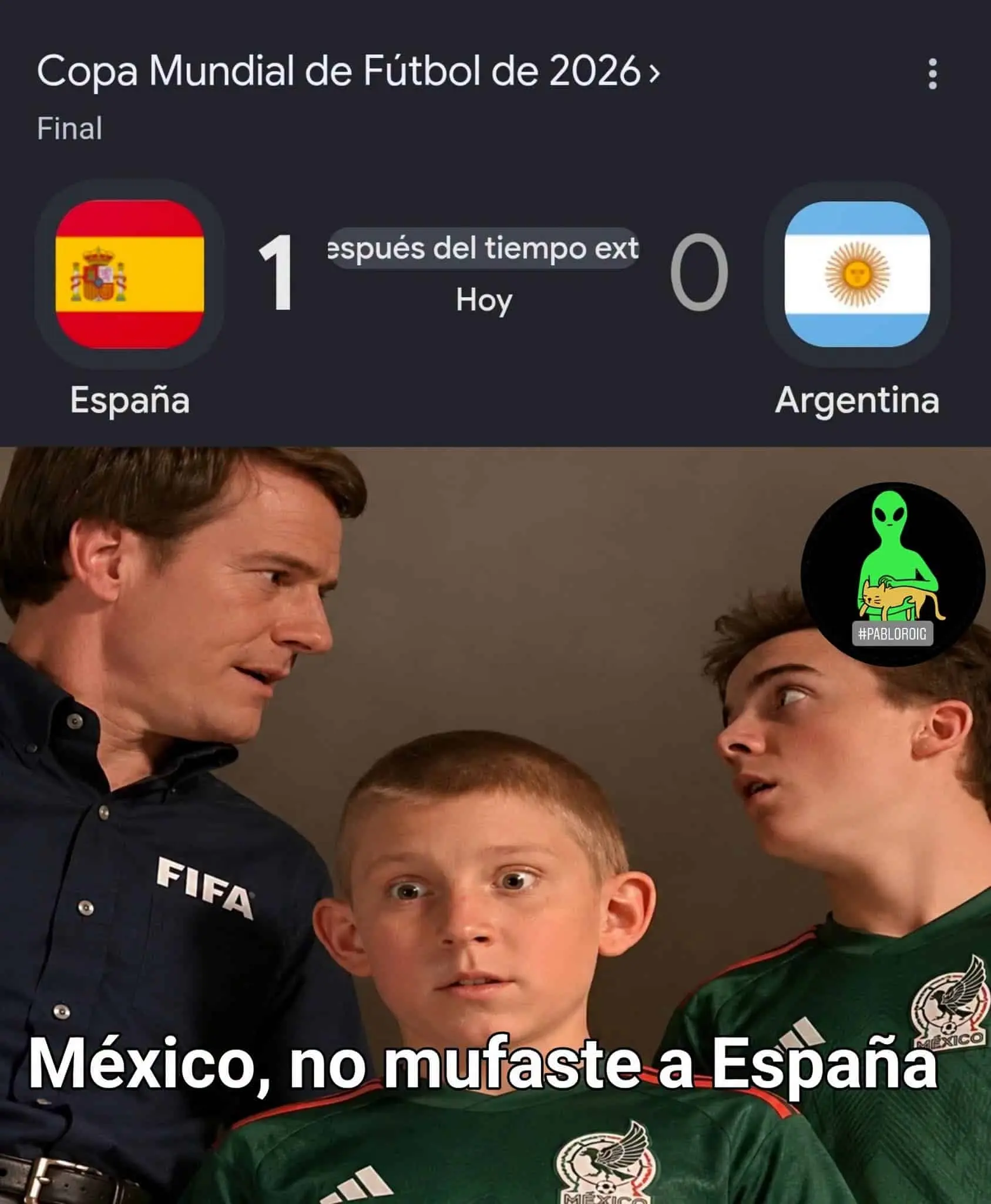 Increíble que México no mufó Increíble que México no mufó