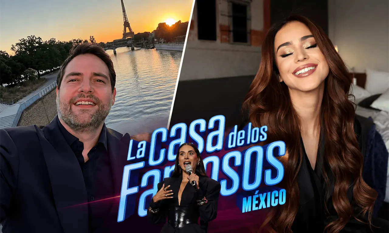  Yanet García y Memo Schutz llegan a la Casa de Los Famosos 2026. 