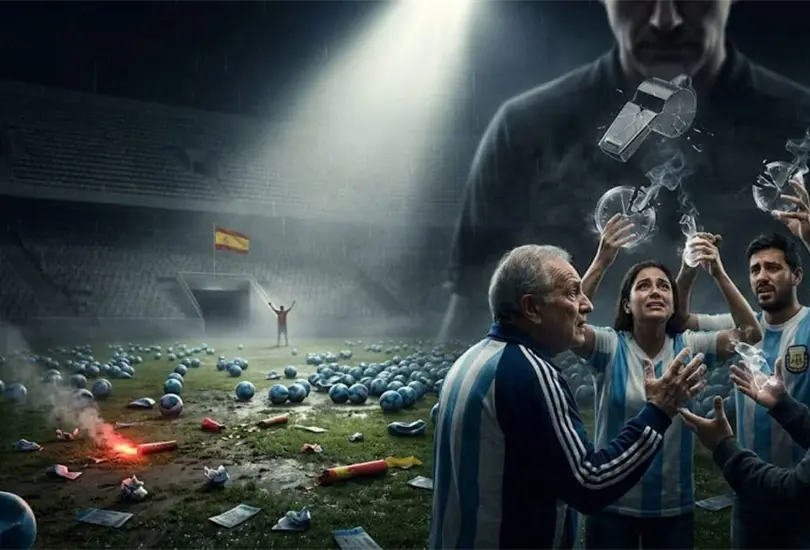 Excusas de los argentinos tras la final Excusas de los argentinos tras la final