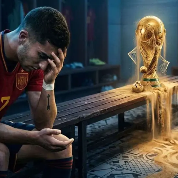 &iquest;Se rompi&oacute;? El incidente de Espa&ntilde;a con la Copa del Mundo