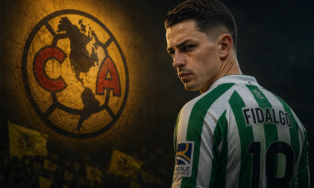  Álvaro Fidalgo atraviesa un momento difícil en el Real Betis por la fuerte competencia en el mediocampo, reabriendo la conversación sobre un posible retorno al América. 