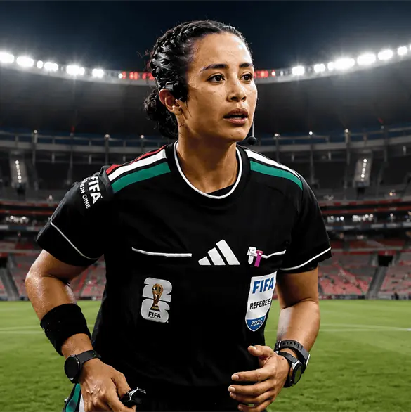 Katia Itzel dirigirá Clásico en el Azteca tras hacer historia en el Mundial Katia Itzel dirigirá Clásico en el Azteca tras hacer historia en el Mundial