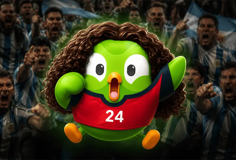 La app Duolingo provocó la furia de los aficionados argentinos tras publicar un mensaje burlesco sobre Lionel Messi. La app Duolingo provocó la furia de los aficionados argentinos tras publicar un mensaje burlesco sobre Lionel Messi.