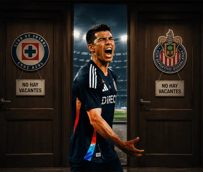 &iexcl;Ni de chiste! Las fr&iacute;as respuestas de Chivas y Cruz Azul al ofrecimiento del Chucky Lozano