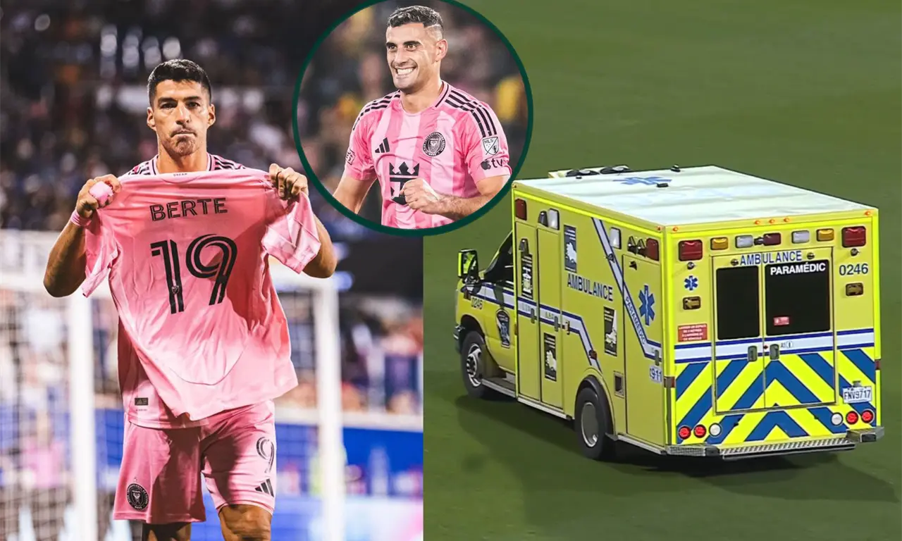  Momentos de terror: Berterame abandona partido inconsciente en ambulancia 