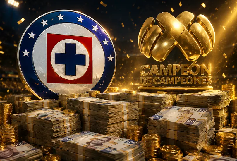 Cruz Azul celebra en Carson su cuarto Campe&oacute;n de Campeones y asegura boleto a la Campeones Cup frente al Inter Miami de Messi.