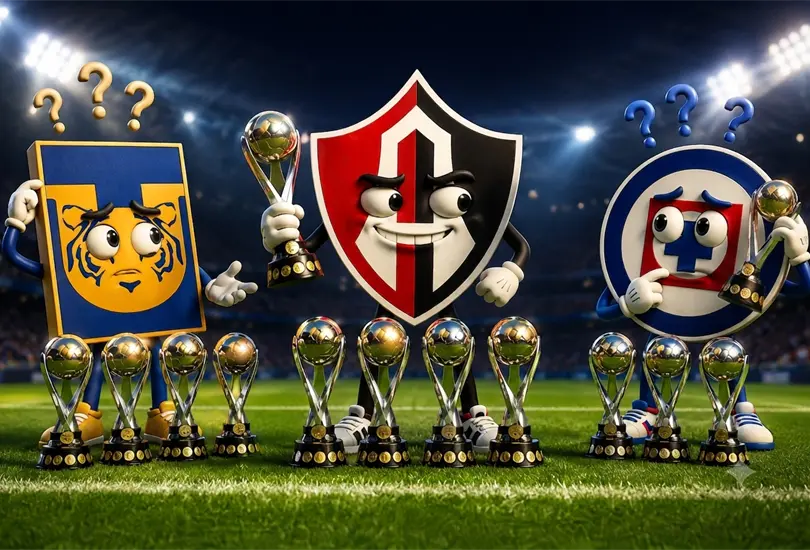 &iquest;Por qu&eacute; Atlas tiene m&aacute;s Campe&oacute;n de Campeones que Cruz Azul y Tigres?
