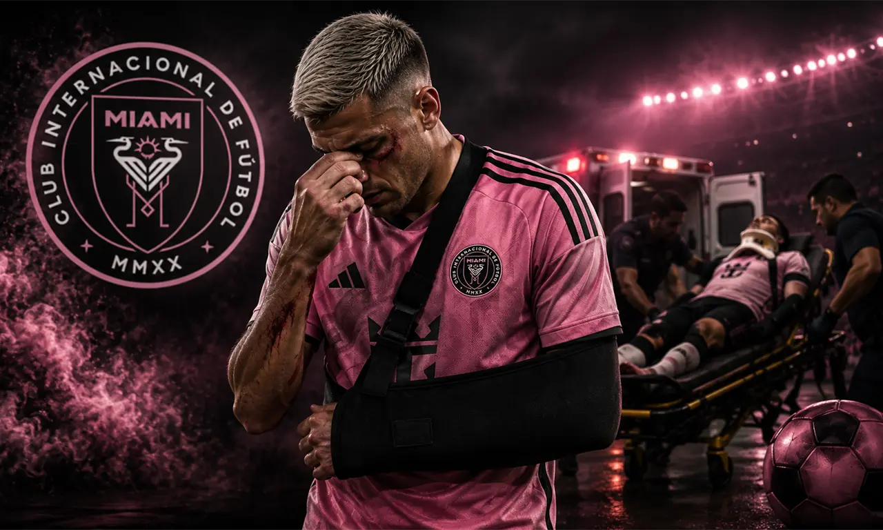  Germán Berterame fue dado de alta tras el golpe sufrido con Inter Miami; su regreso dependerá de la evolución médica. 