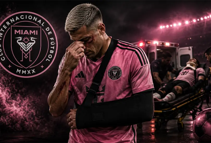 Germán Berterame fue dado de alta tras el golpe sufrido con Inter Miami; su regreso dependerá de la evolución médica. Germán Berterame fue dado de alta tras el golpe sufrido con Inter Miami; su regreso dependerá de la evolución médica.