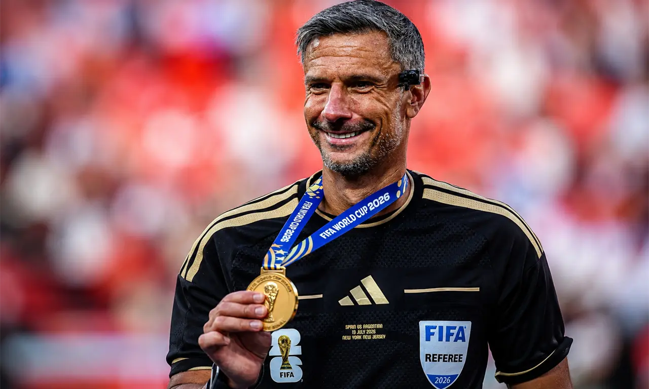  Árbitro de la final del Mundial 2026 anuncia su retiro 