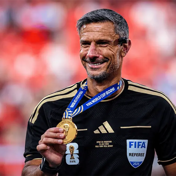&Aacute;rbitro de la Final del Mundial 2026 anuncia su retiro... con premio incluido