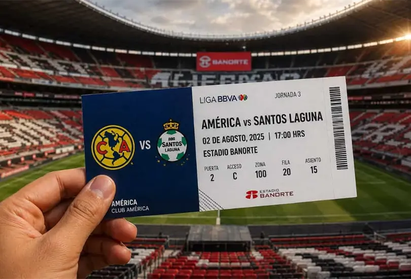 Boletos para el Am&eacute;rica vs Santos