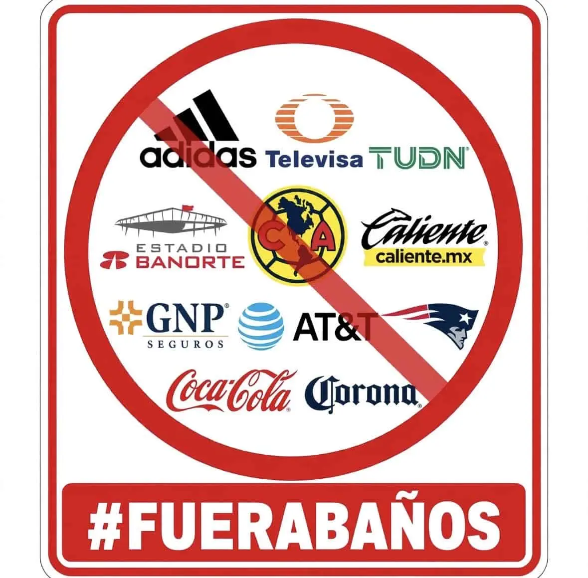 El #FueraBa&ntilde;os ha aumentado en las publicaciones del Am&eacute;rica