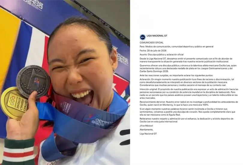 Medio guatemalteco pide perd&oacute;n a Cecilia Lee tras comentario xen&oacute;fobo