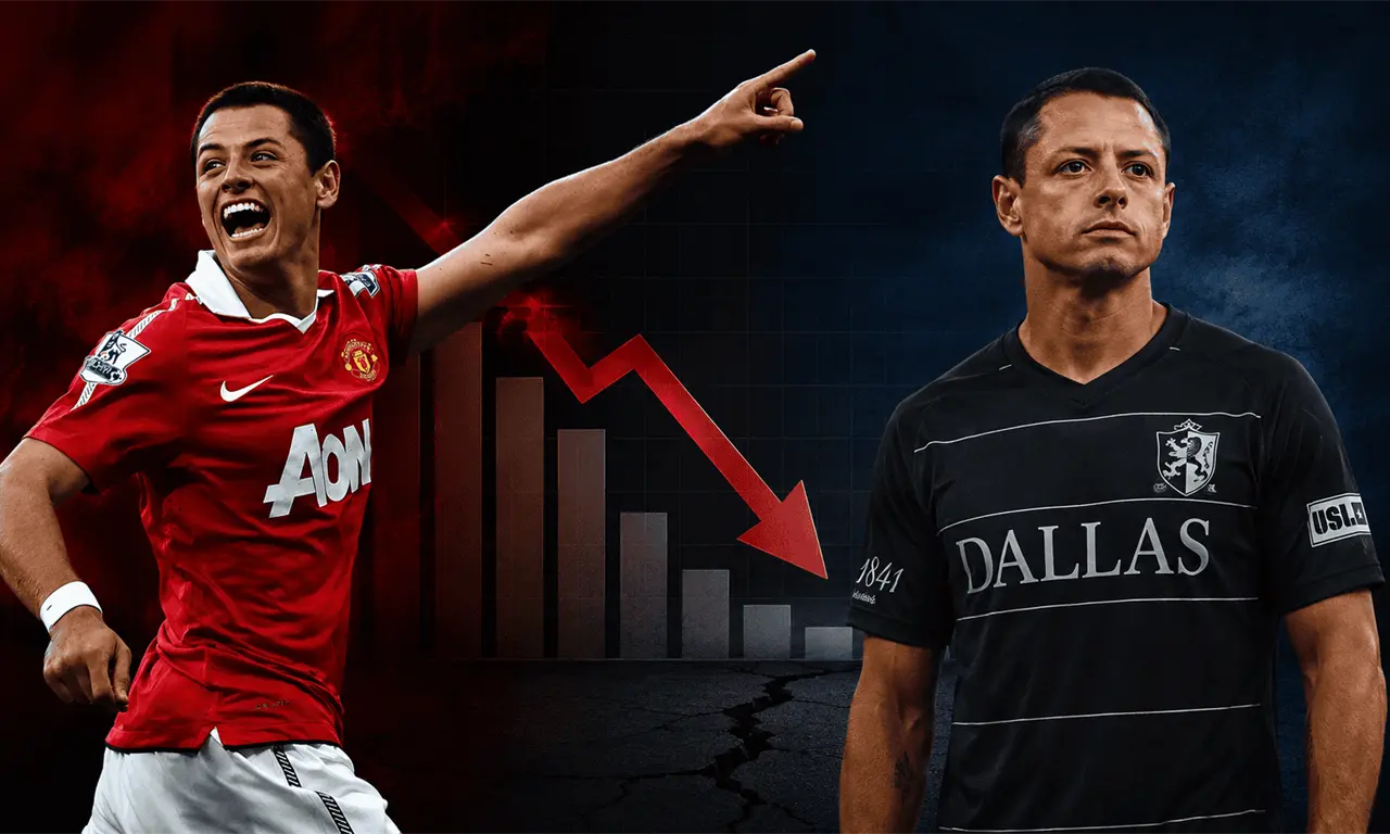  Javier "Chicharito" Hernández iniciará una nueva etapa con Atlético Dallas, donde recibirá un salario muy inferior al que percibió en Chivas y durante sus años en Europa. 