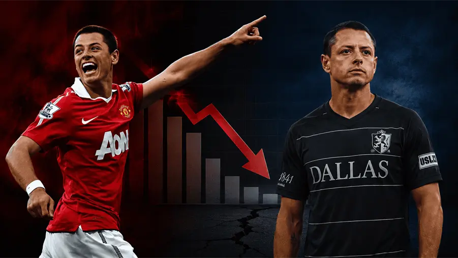 Atr&aacute;s quedaron los millones: as&iacute; se desplom&oacute; el sueldo de Chicharito