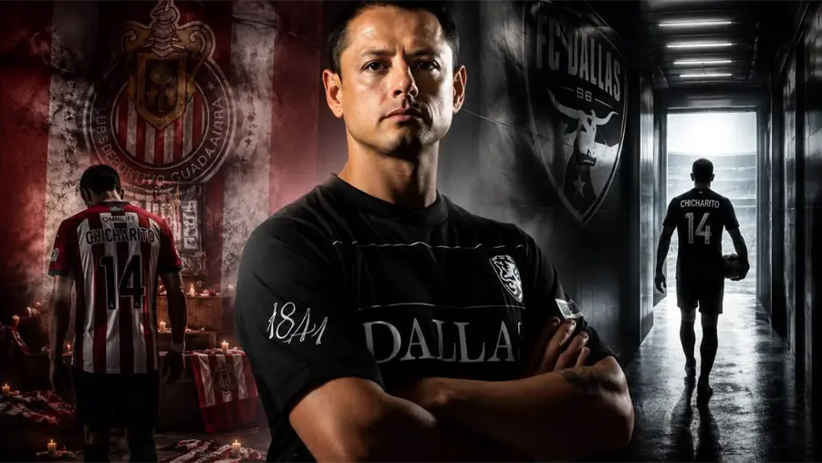 Dio rasp&oacute;n, indirecta de Chicharito a Chivas en su presentaci&oacute;n en Dallas