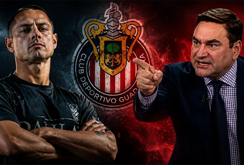 Pietrasanta llam&oacute; "malagradecido" a Chicharito tras sus cr&iacute;ticas hacia Chivas, en medio de su presentaci&oacute;n con Atl&eacute;tico Dallas.