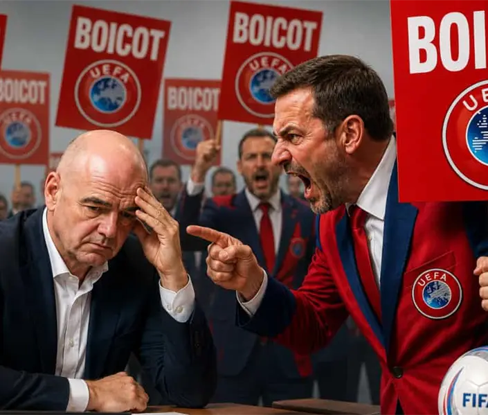 ¡Se rompió todo! UEFA boicotea a FIFA ante los planes de Gianni Infantino ¡Se rompió todo! UEFA boicotea a FIFA ante los planes de Gianni Infantino