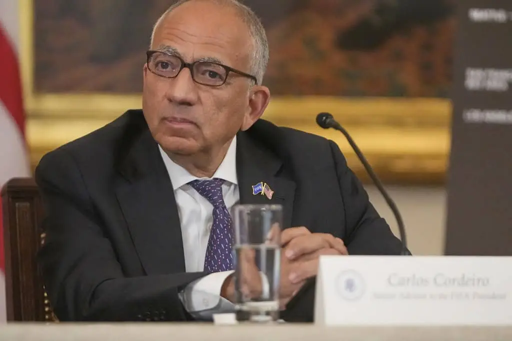 Carlos Cordeiro, exasesor senior de Infantino