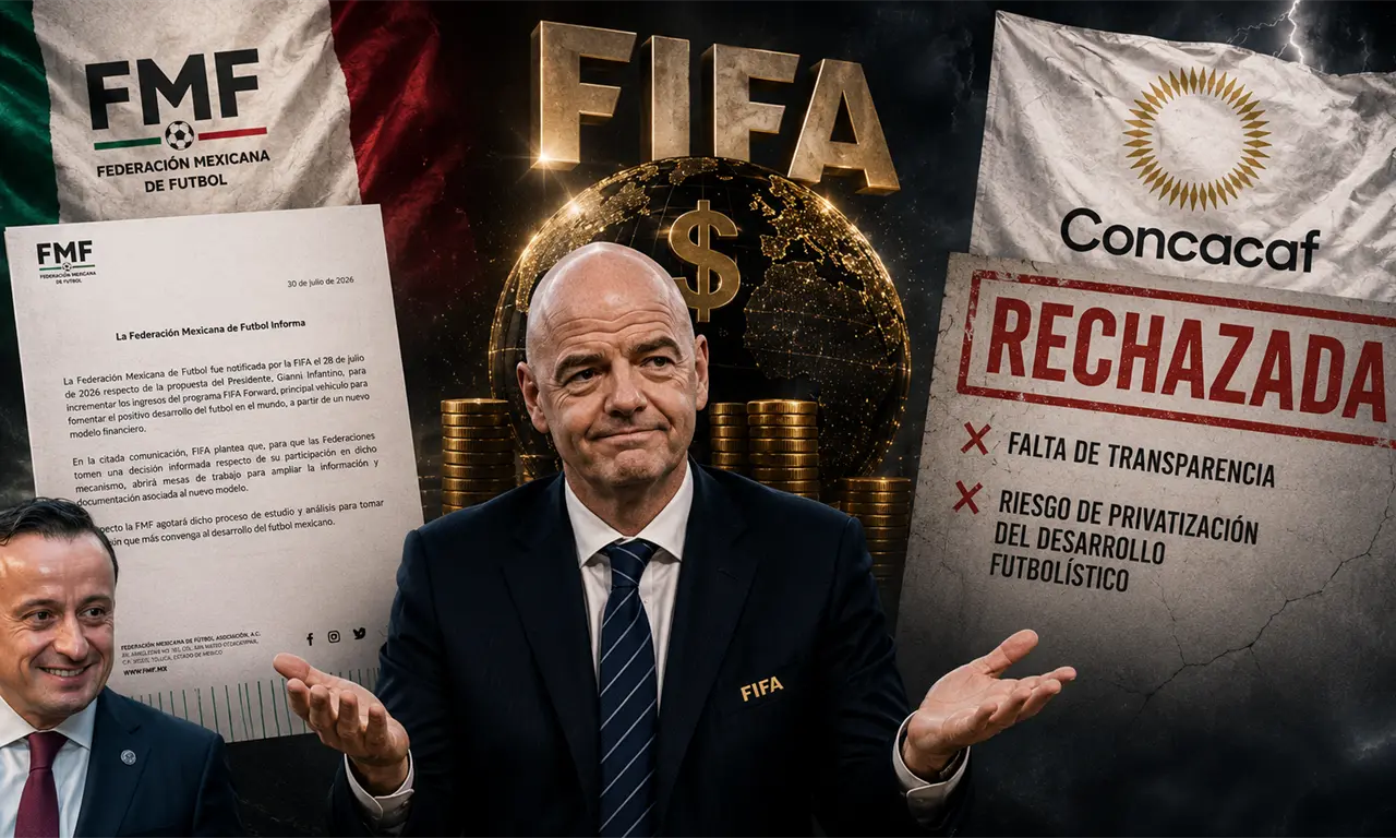  La FMF reaccionó después de Concacaf, con cautela ante la propuesta de Infantino sobre FIFA Forward. 