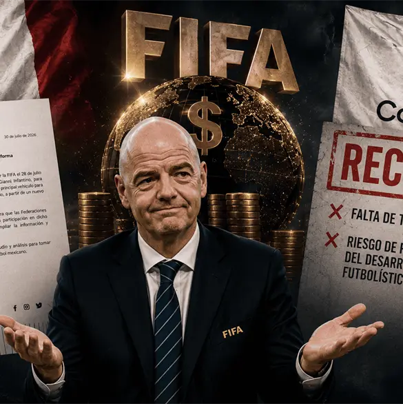 ¡Tarde y tibio! FMF responde tras postura firme de Concacaf contra FIFA ¡Tarde y tibio! FMF responde tras postura firme de Concacaf contra FIFA
