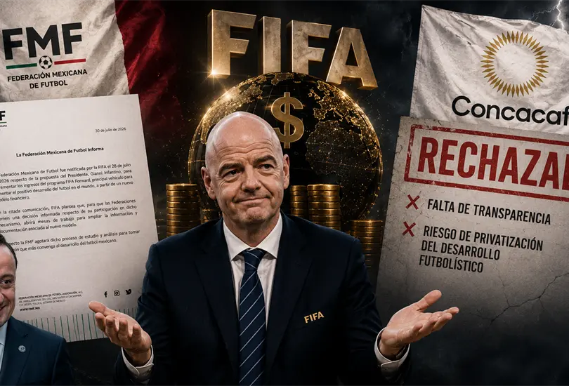 La FMF reaccion&oacute; despu&eacute;s de Concacaf, con cautela ante la propuesta de Infantino sobre FIFA Forward.