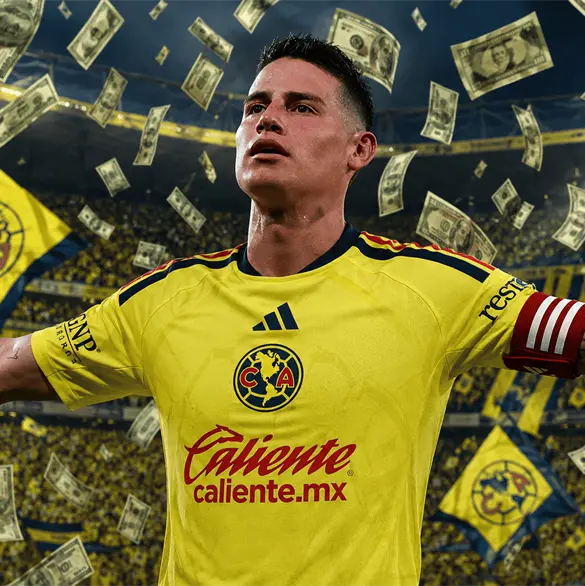 El verdadero negocio detrás de la posible llegada de James al América El verdadero negocio detrás de la posible llegada de James al América