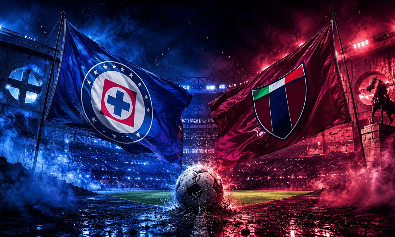  Cruz Azul recibe al Atlante en el Estadio Banorte, con transmisión en Canal 5, TUDN y ViX Premium. 