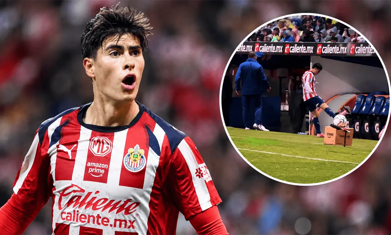  Armando "Hormiga" González mostró su frustración al ser sustituido durante el empate entre Puebla y Chivas, luego de abandonar la cancha visiblemente molesto. 