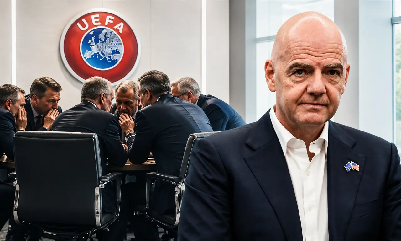  UEFA pide la renuncia de Infantino y amenaza con votar para destituirlo 
