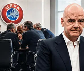 UEFA pide la renuncia de Infantino y amenaza con votar para destituirlo