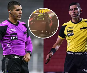 VIDEO: &Aacute;rbitros de Cruz Azul-Atlante denuncian agresiones de la polic&iacute;a