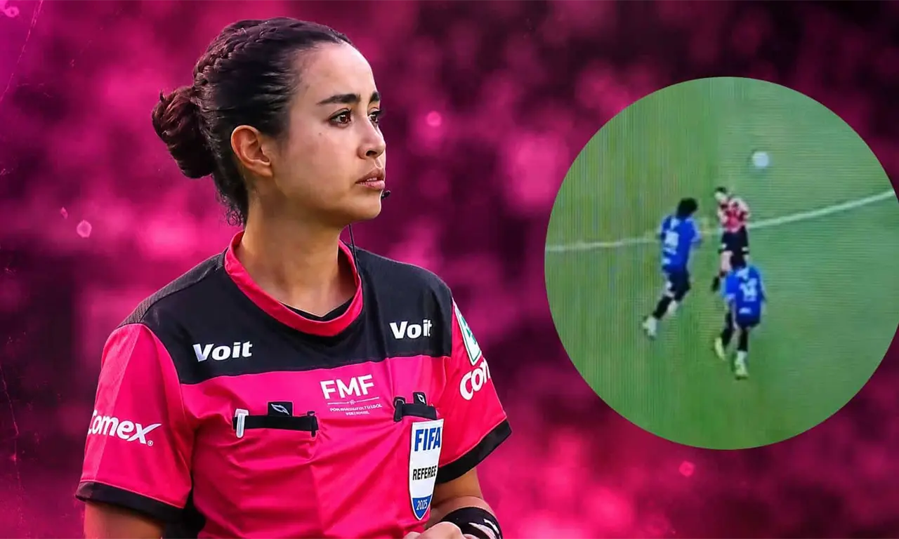  Katia Itzel García recibió un fuerte balonazo en el Querétaro vs Tigres. El video dejó dudas sobre si la acción fue accidental o intencional. 